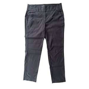 Simply Vera Wang Pockets Stretch Black Pants Med Academia Preppy Business Casual